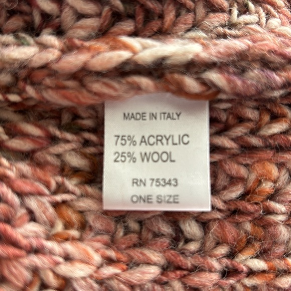 Elsamanda Italy Oversized Chunky Knit Vest One Size - Picture 7 of 10